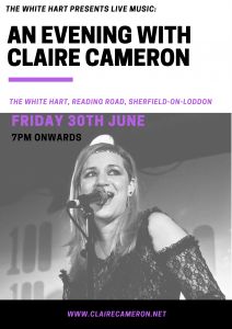 Claire Cameron at The White Hart