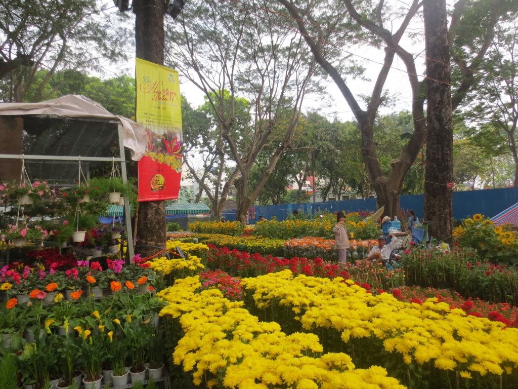 23/9 Park flower market District 1, Saigon, HCMC