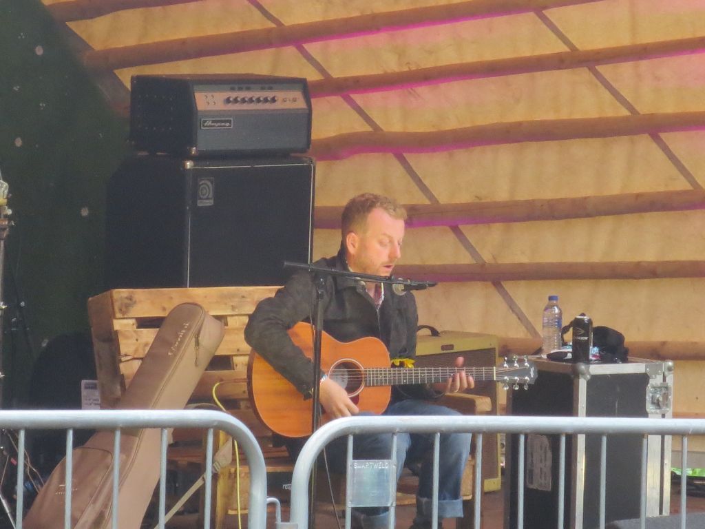 Robinson Boone performing live on Carvetti Stage at Kendal Calling 2017